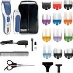kit máquina de cortar cabelo color pro cordless wahl 09649-348 (mp)