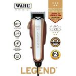 máquina de cortar cabelo legend com fio wahl 8147-055pa 127v marrom (mp)