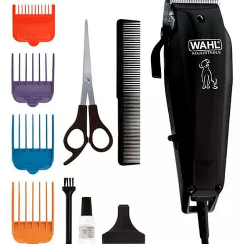 máquina de tosa animal wahl basic df19943 dog + pocket pro 127v (mp)