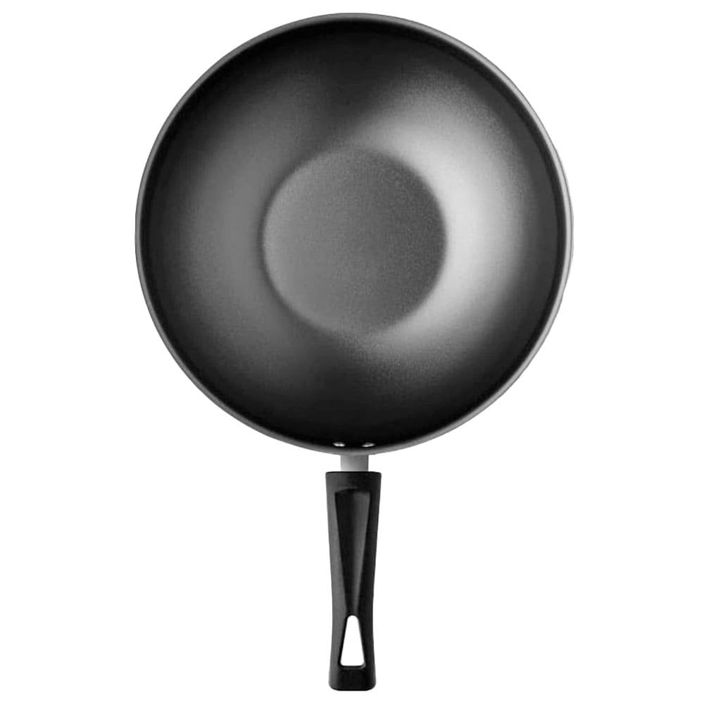 Panela Wok Antiaderente Cristal 24Cm 2,8 Litros Grafite - 917 - Mta