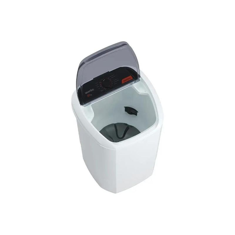 lavadora tanquinho 20kg semiautomática wanke premium 10 programas lwbe 201t3 110v branco (mp)