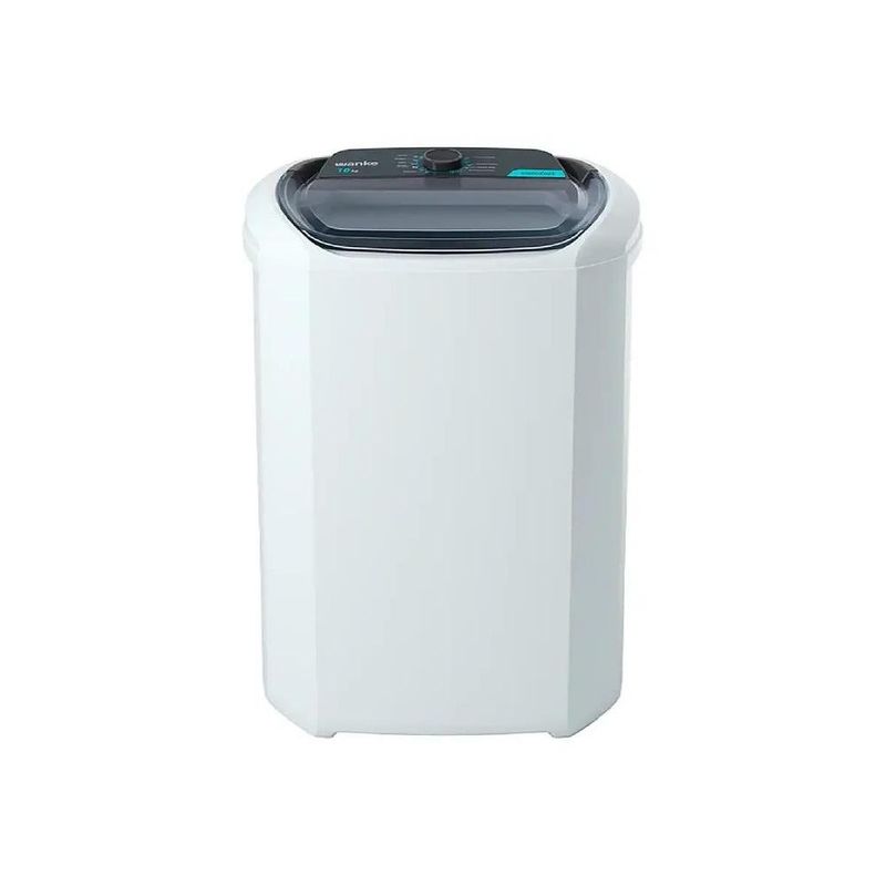 lavadora tanquinho 10 kg semiautomática wanke comfort 127v branco (mp)