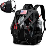 mochila de motociclista para capacete aocrin a-bi