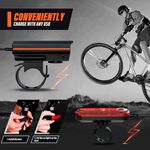 luzes para bicicleta recarregáveis kunhak a-bi
