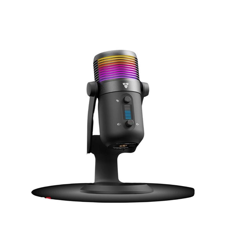 microfone condensador fantech usb-c leviosa max rgb mcx03 (mp)