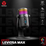 microfone condensador fantech usb-c leviosa max rgb mcx03 (mp)