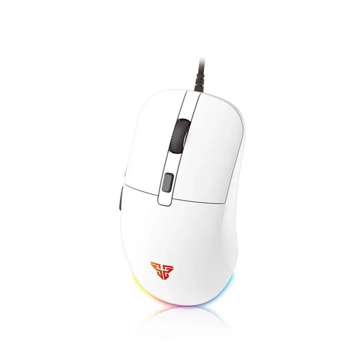 Mouse USB Gamer com fio Katana RGB 6 Botões VX9S Branco - Fantech