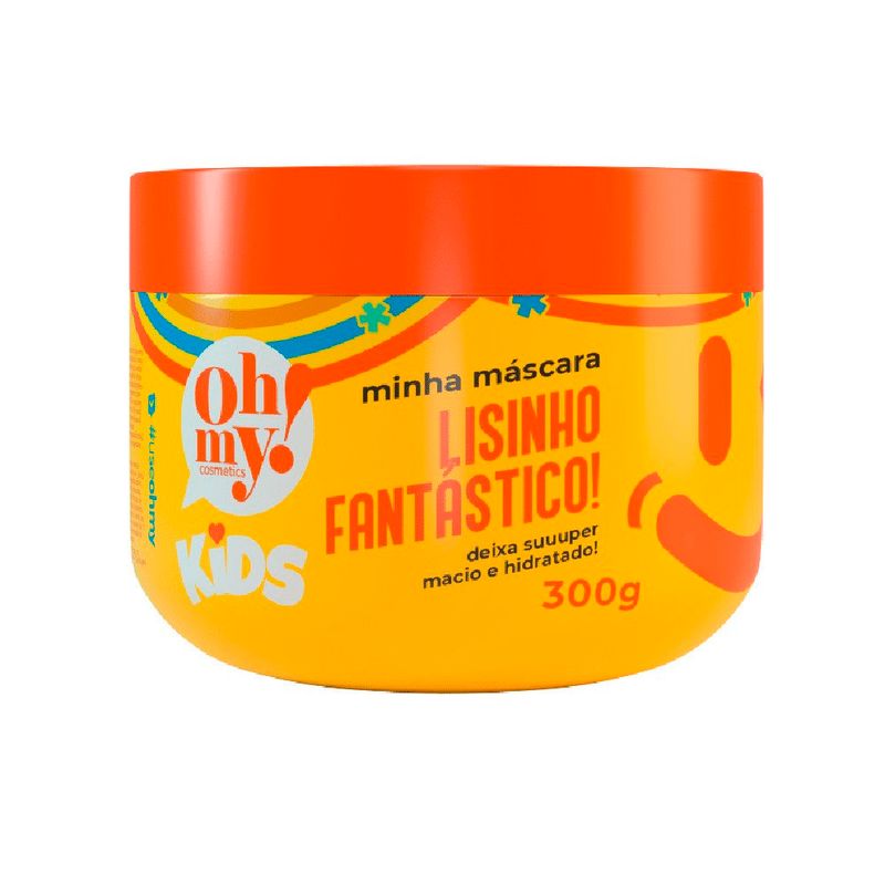 máscara lisinho fantástico! oh my! kids 300g