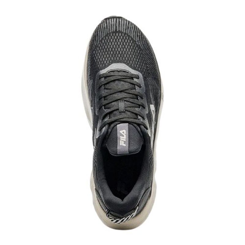 tênis masculino n°38 fila maxximus preto cinza prata (mp)