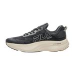 tênis masculino n°38 fila maxximus preto cinza prata (mp)
