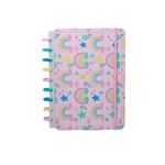 caderno diskô arco íris m (mp)