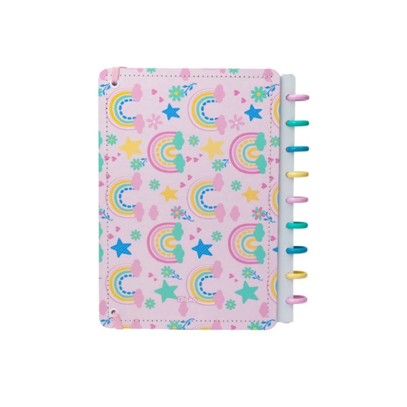 caderno diskô arco íris m (mp)