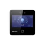 terminal de reconhecimento facial hikvision vídeo porteiro ds-k1t343mwx (mp)