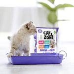 areia higiênica para gato cat zone procão 100% natural 4kg (mp)