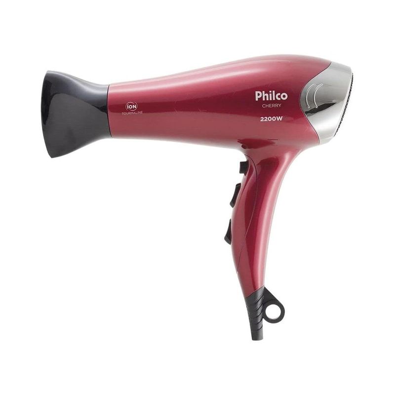 kit secador de cabelo e chapinha philco pkt3250 vrm (mp)