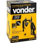lavadora de alta pressão vonder 127v 1200w lav1300 amarelo