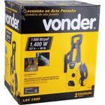 lavadora de alta pressão vonder 127v 1400w lav1600 amarelo