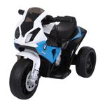 mini moto elétrica infantil zippy toys bmw s1000rr 6v azul ce2303 (mp)