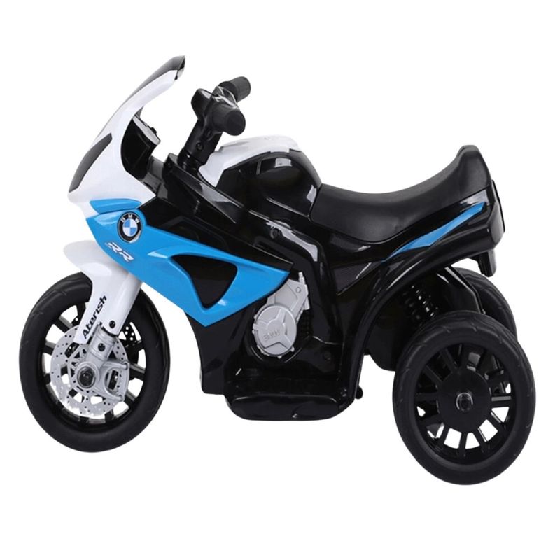 mini moto elétrica infantil zippy toys bmw s1000rr 6v azul ce2303 (mp)