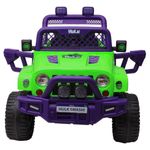 carro elétrico infantil zippy toys jipe hulk 12v com controle remoto ce23332 (mp)