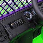 carro elétrico infantil zippy toys jipe hulk 12v com controle remoto ce23332 (mp)