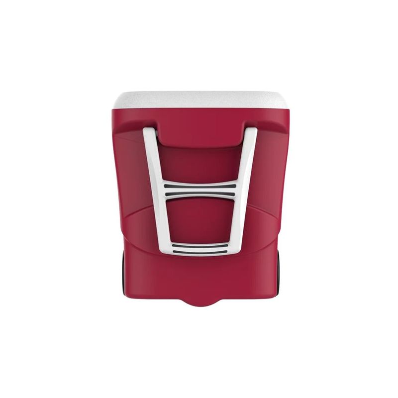 caixa térmica soprano cooler tropical 50 litros com rodas vermelho (mp)