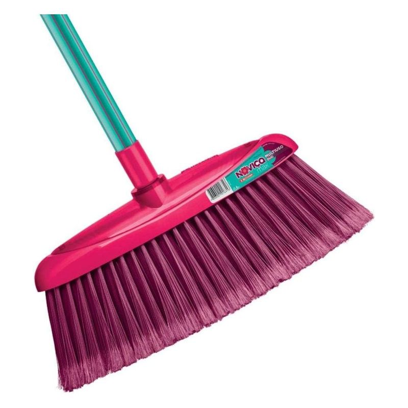 vassoura bettanin noviça max com cabo de metal plastificado 1,2m (mp)