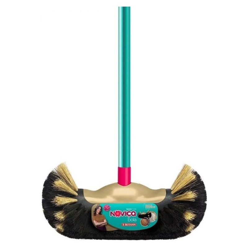 vassoura de pelo crina bettanin noviça bola com cabo concept (mp)