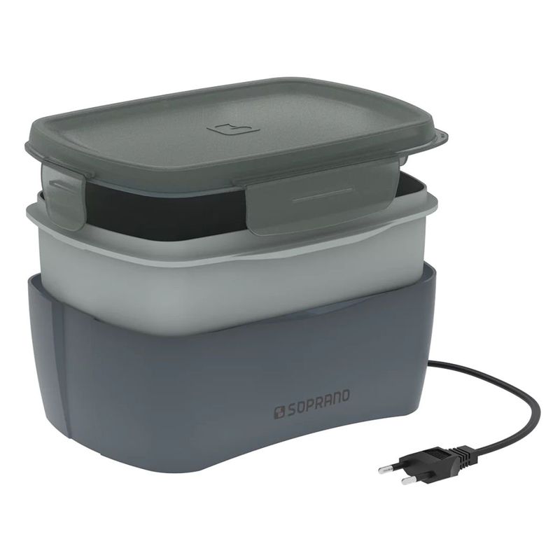 marmita elétrica soprano térmica tekcor 1,2l bivolt cinza (mp)