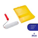 kit de pintura prático atlas 3 peças (mp)