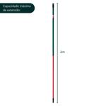 cabo extensor de aço para rolo de pintura atlas 2 metros (mp)