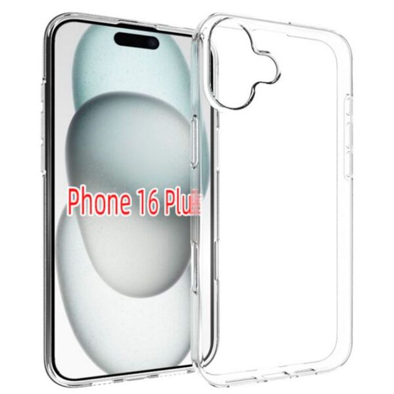 capinha de celular iphone 16 plus space transparente (mp)