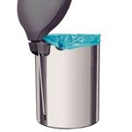 lixeira inox com pedal 20 litros tramontina new (mp)