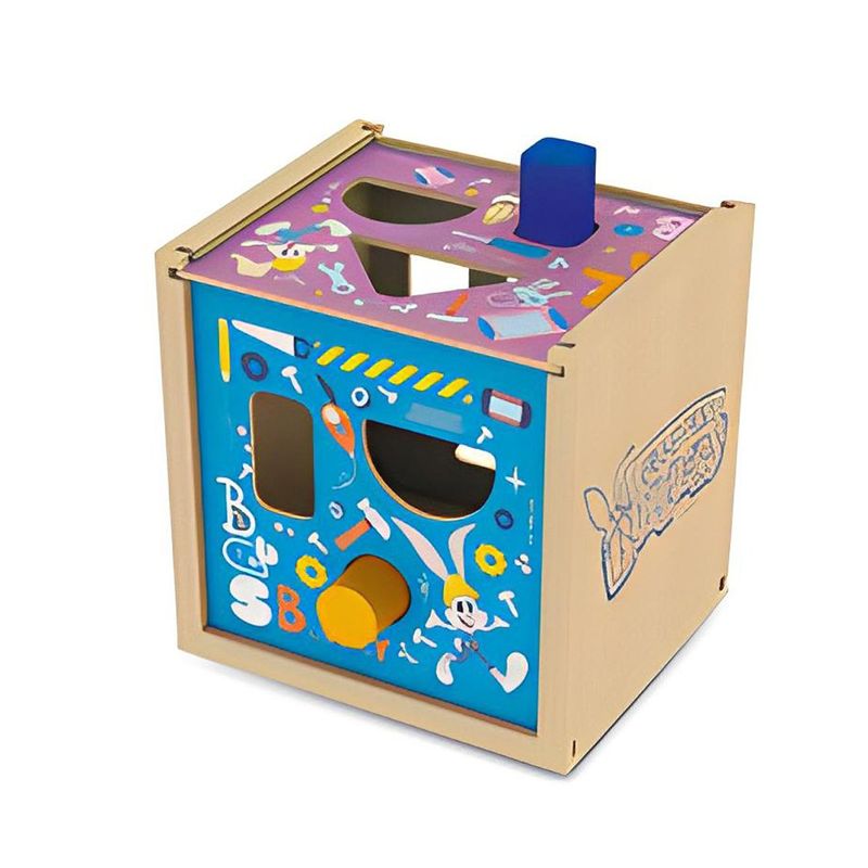 cubo interativo xalingo bugs bunny builders 10 peças (mp)