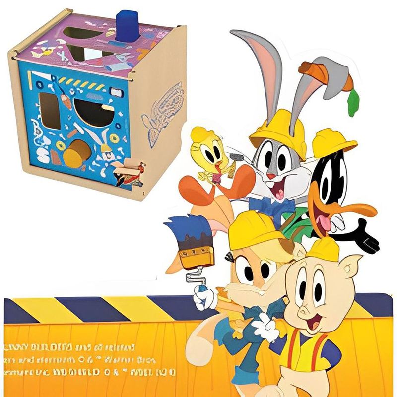 cubo interativo xalingo bugs bunny builders 10 peças (mp)