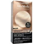 tintura para cabelo altamoda sem amônia 9.1 louro clarissimo cinza (mp)