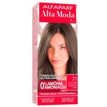 tonalizante para cabelo altamoda 71 louro médio acinzentado (mp)