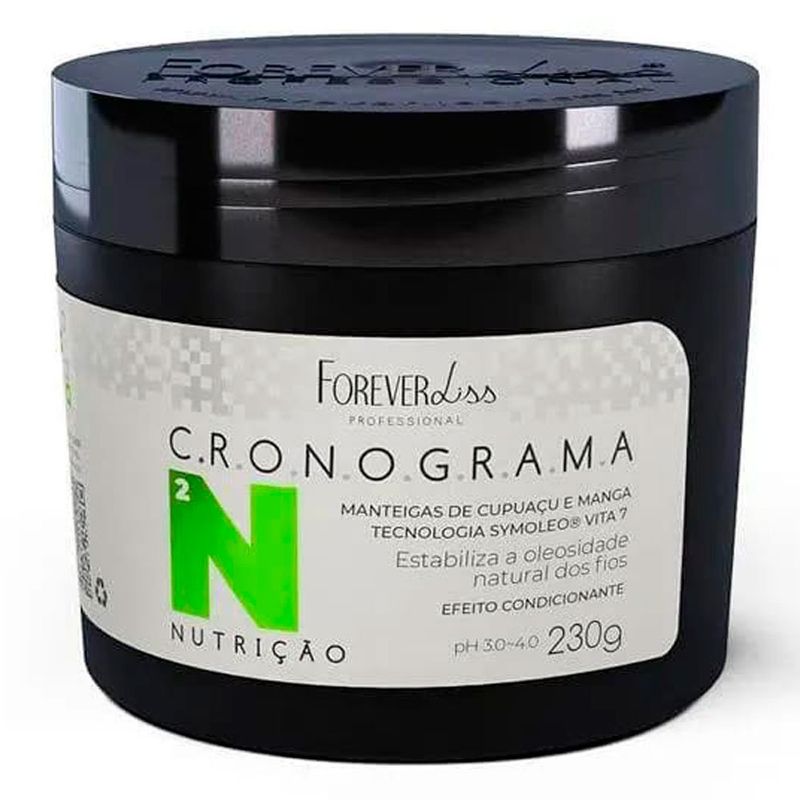 máscara nutrição forever liss 230g (mp)