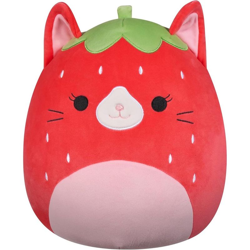 pelúcia squishmallows olma morango a-bi