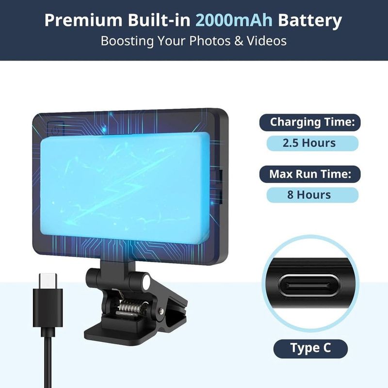 luz de led portátil sensyne branco a-bi