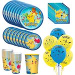 kit festa pokémon para 16 pessoas party city mc a-bi