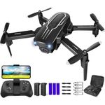 mini drone oviliee preto a-bi
