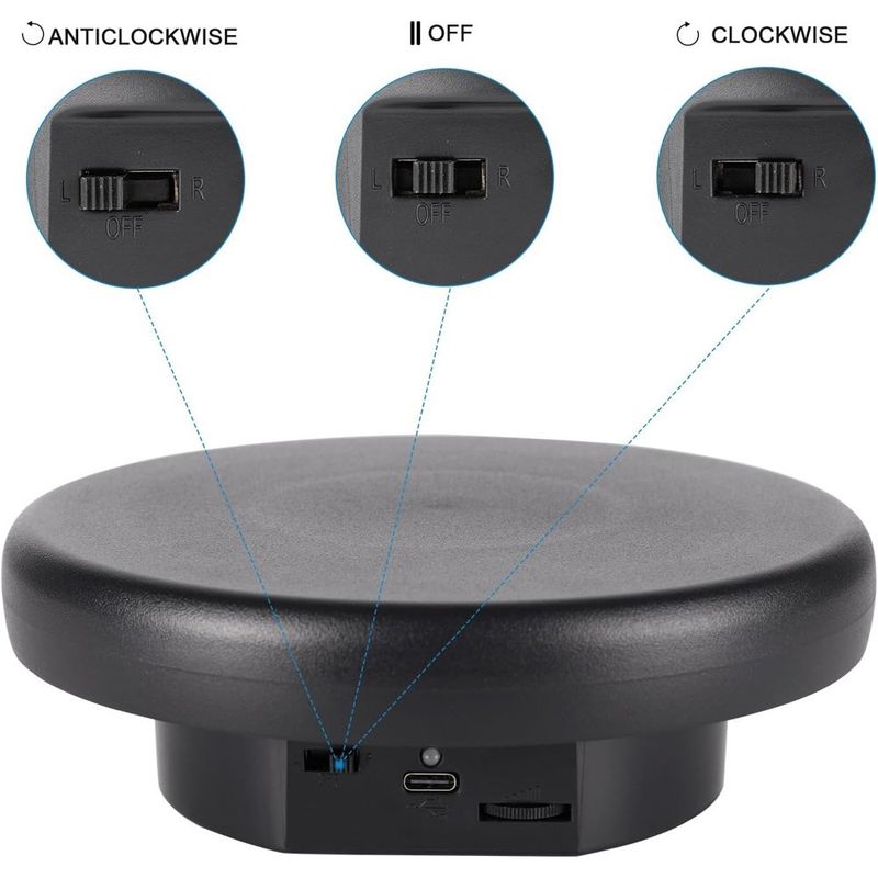 base expositora rotativa bosgladek preto a-bi