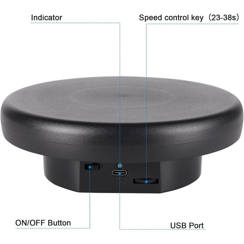 base expositora rotativa bosgladek preto a-bi