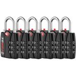 conjunto de cadeado 6 unidades forge preto a-bi
