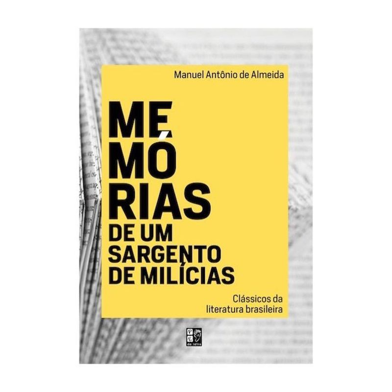 livro memórias de um sargento de milícias clássicos da literatura brasileira pé da letra (mp)
