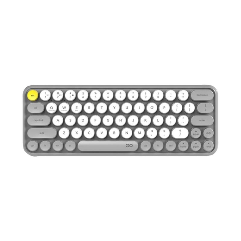 teclado e mouse sem fio go mochi80 fantech wk896 cinza (mp)