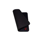 mouse pad gamer vigil pequeno fantech mp256 preto vermelho (mp)