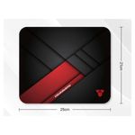 mouse pad gamer vigil pequeno fantech mp256 preto vermelho (mp)