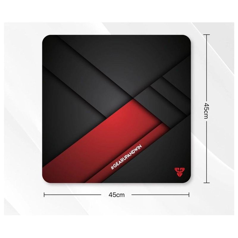 mouse pad gamer vigil xg fantech mp456 preto vermelho (mp)